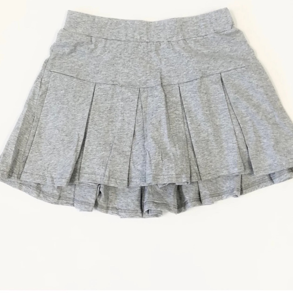 Pleaded High Low Tennis SKORT. Size Large. Very Mini. Full back coverage. - Picture 3 of 4
